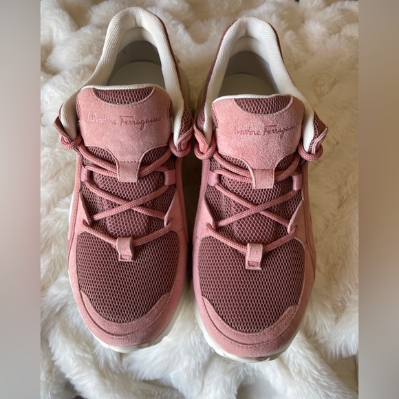 New Salvatore Ferragamo Chunky Skylar Sneakers - Picture 4 of 16